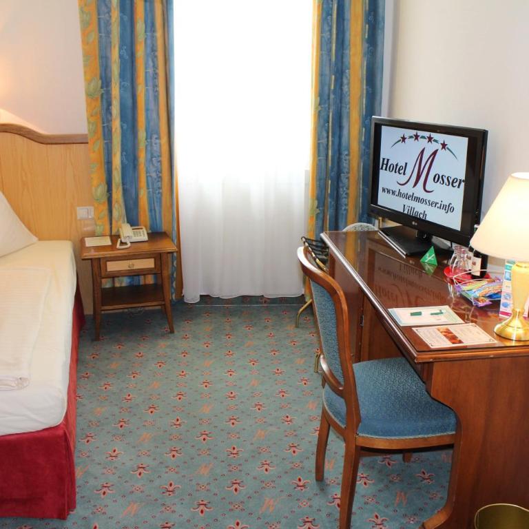 Altstadt Hotel Mosser Villach mit Parkplatz - Kleines Einzelzimmer - 1
