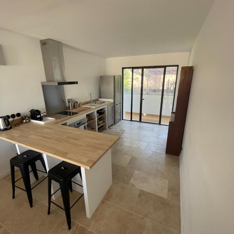 Design T3 vue mer 2 Chambres 3mn de la plage Fibre Clim - Apartment mit Meerblick - 6
