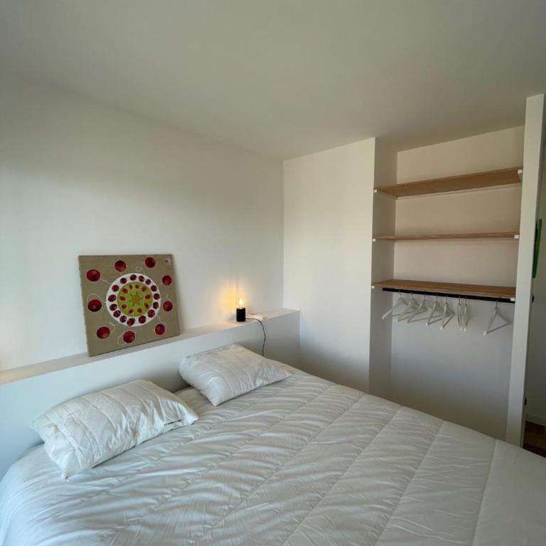 Design T3 vue mer 2 Chambres 3mn de la plage Fibre Clim - Apartment mit Meerblick - 9