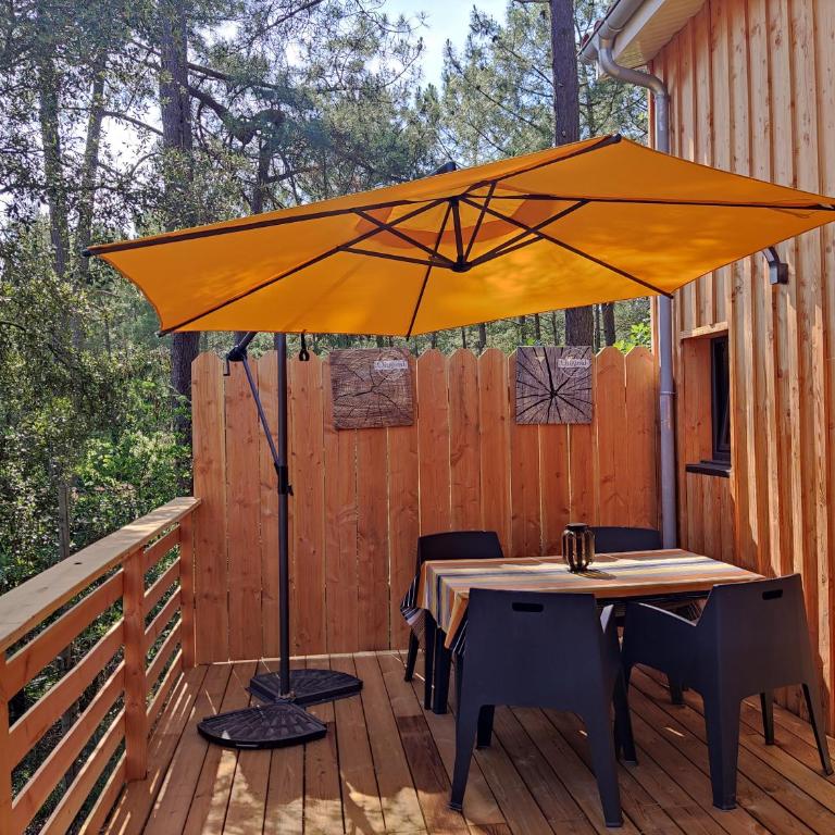 Lodge cocon la tête dans les pins les pieds dans l eau, climatisé - Apartamento de 1 dormitorio - 8