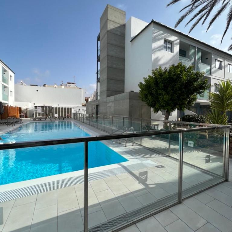 Corralejo Bristol terrace Apartment con giardino privato esterno - Apartamento de 1 dormitorio - 3