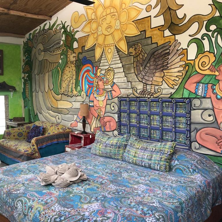 Pueblo Maya by Majikal B&B - Deluxe Double Room with Balcony - 6
