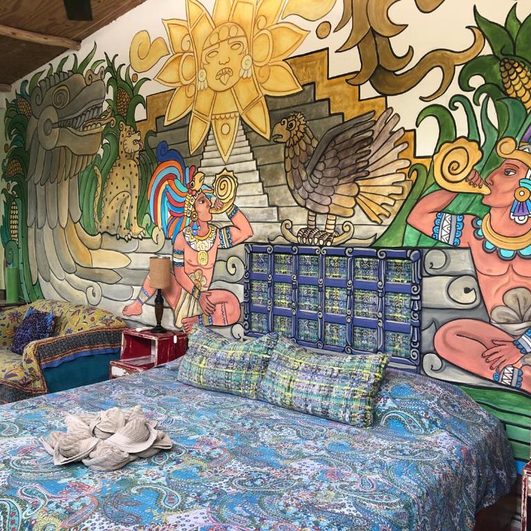 Pueblo Maya by Majikal B&B - Deluxe Double Room with Balcony - 7