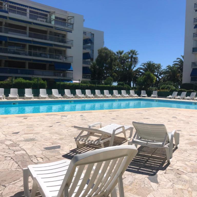 Front de mer,plage, piscine, parking - Apartment mit 2 Schlafzimmern - 23