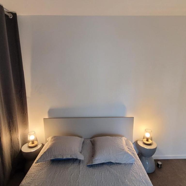 Comme à la maison!!A 5 min à pied plage,pkg privé - Apartment mit 2 Schlafzimmern - 34