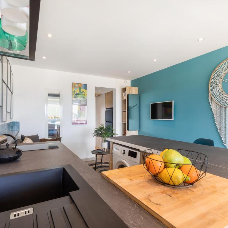 Blue Luxury House Port Nature Naturiste - Appartamento con 1 Camera da Letto - 10
