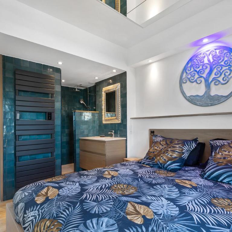 Blue Luxury House Port Nature Naturiste - Appartamento con 1 Camera da Letto - 15