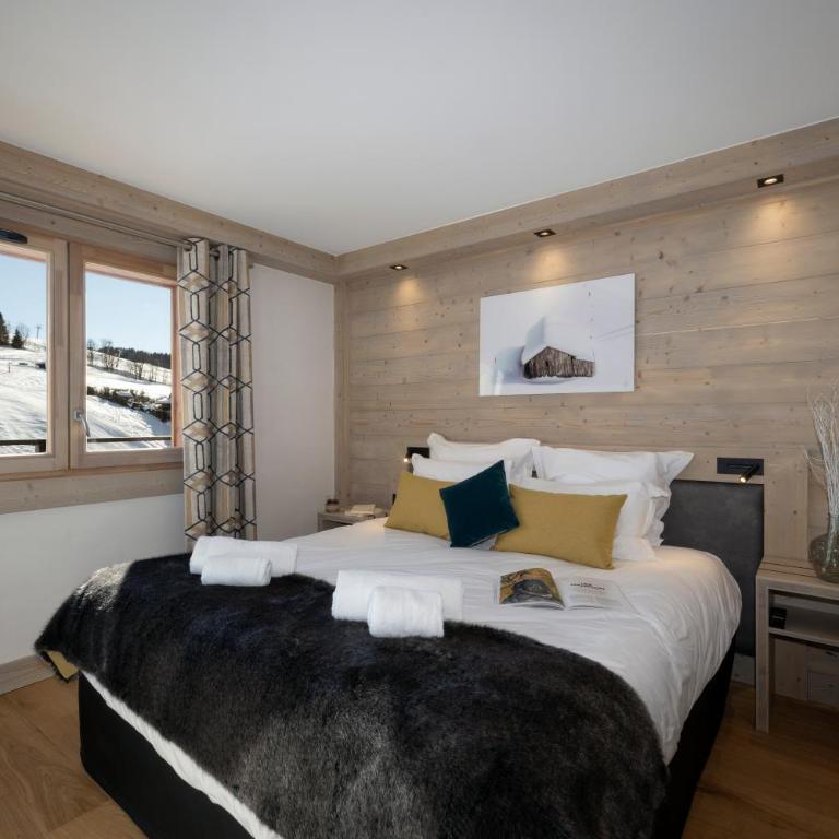 MGM Hôtels & Résidences - Résidence Le Roc Des Tours - Three-Bedroom Prestige Apartment for 8 people with Spa Access - 5