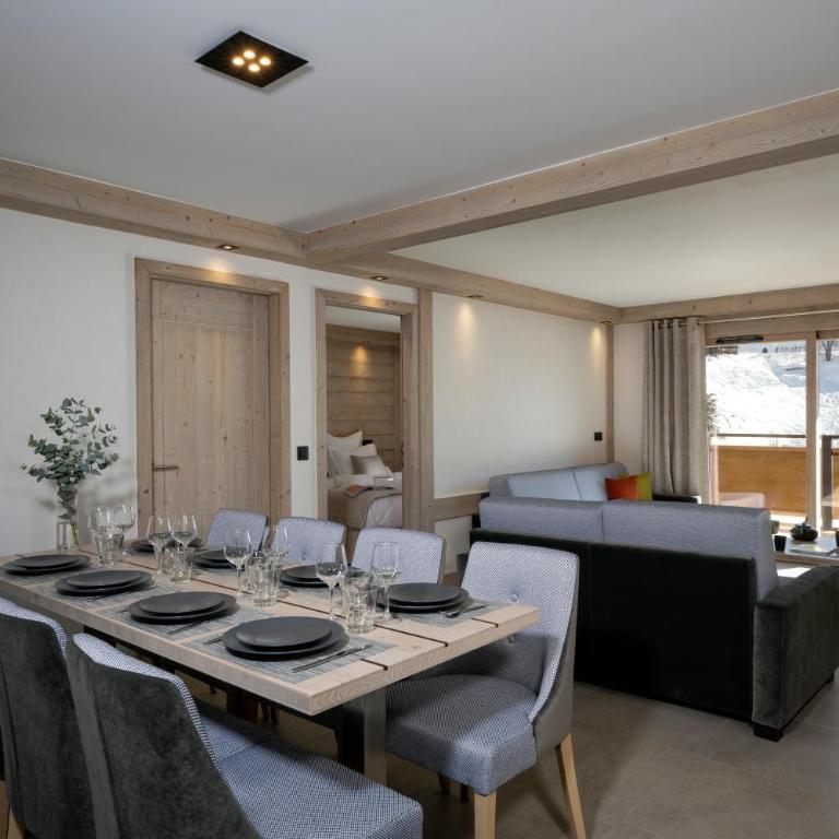MGM Hôtels & Résidences - Résidence Le Roc Des Tours - Three-Bedroom Prestige Apartment for 8 people with Spa Access - 3