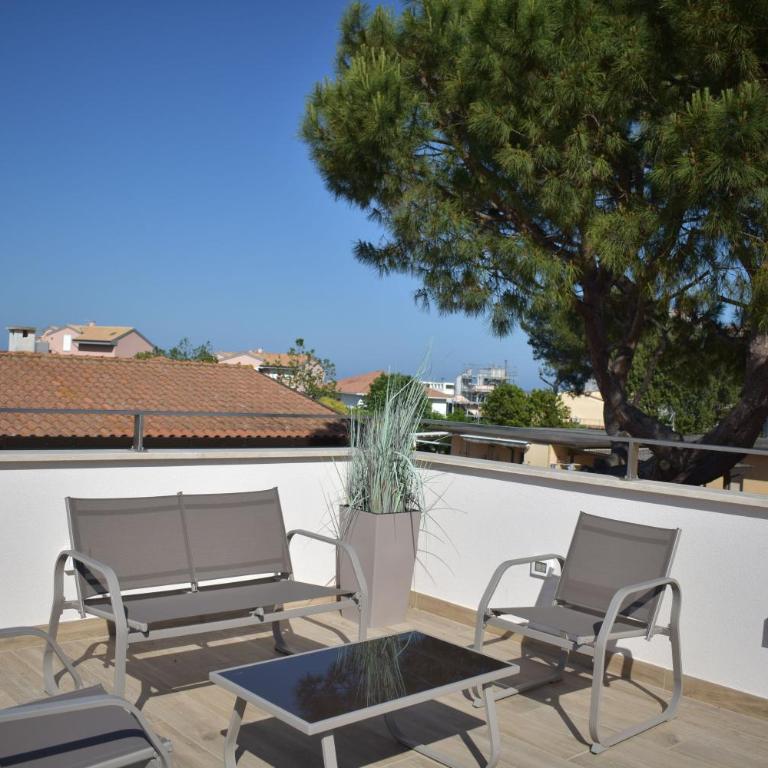 Le Quiete Stanze, vacancy houses posto spiaggia in omaggio - Apartment with Terrace - 10