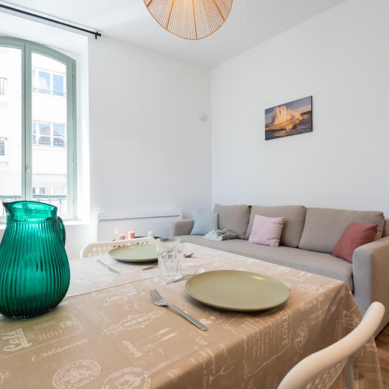 Appartements centre-ville - Wifi - Cuisine tout équipée - Lave-linge - Appartement avec Balcon - 16