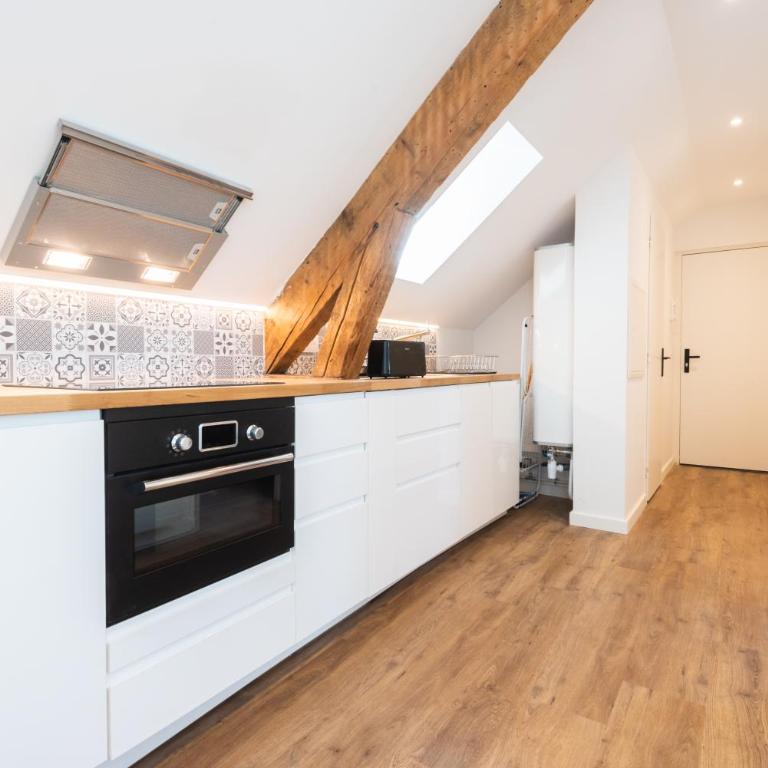 Appartements centre-ville - Wifi - Cuisine tout équipée - Lave-linge - Appartement 1 Chambre - 3