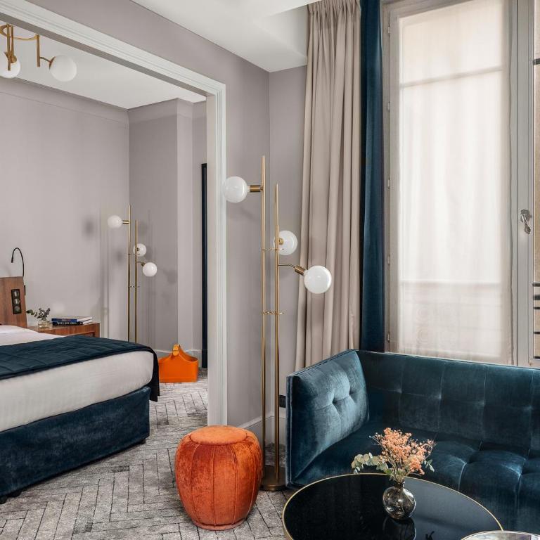 M Social Hotel Paris - Grande Chambre Signature avec 1 Lit King-Size - 3