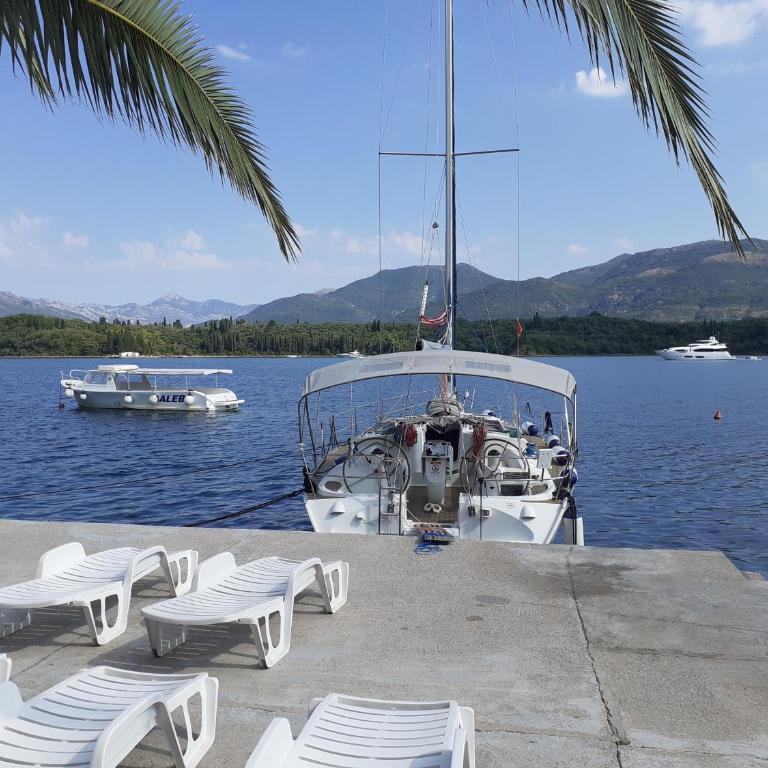 un site calme et unique au Montenegro Loue des logements les pieds dans l eau avec plage privée en face de l ile Saint Marco - Apartment with Sea View - 17