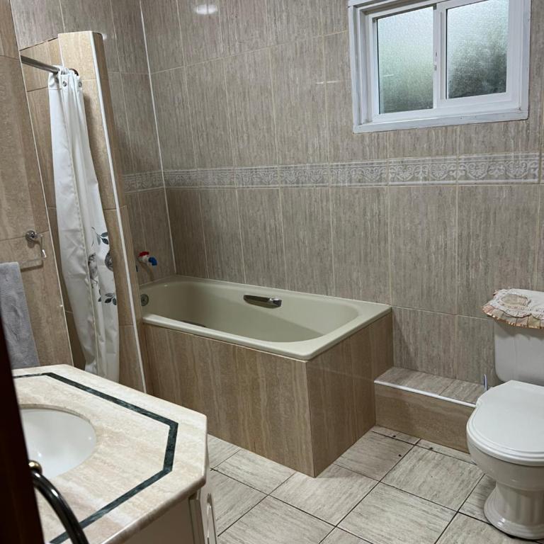 Cabañas y Hostal Casa de Campo Rukaleufu a orillas del Rio Huiscapi - Habitación Triple con baño compartido - 4