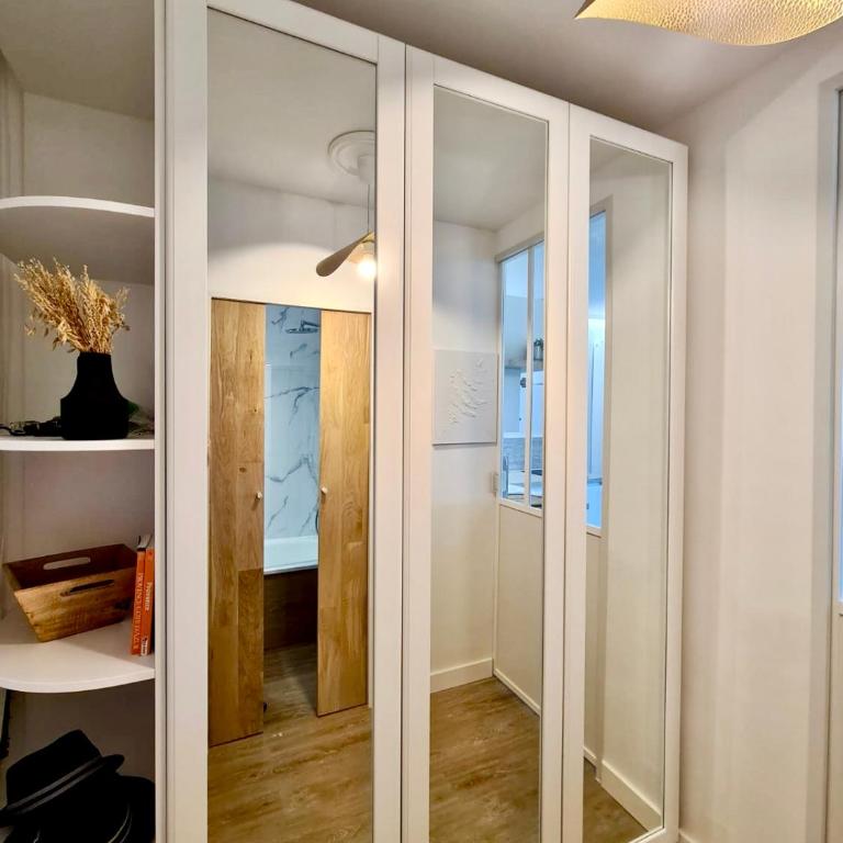 Charme & Calme-TAMARIS- Studio Vue mer - Piscine - Le Petit Olivier sur Mer - Appartement 1 Chambre - 14