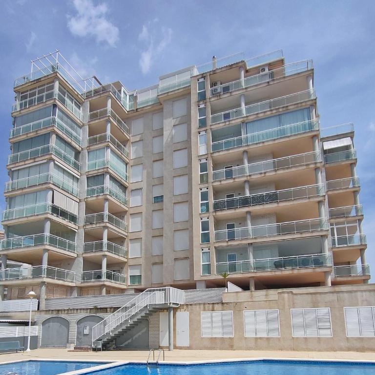 Apartamento en la playa con piscina - Apartamento de 1 dormitorio - 14