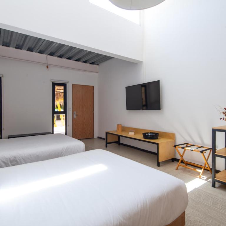 Mayan Monkey Los Cabos - Social Hotel - Habitación Doble Superior con 2 camas grandes - 7