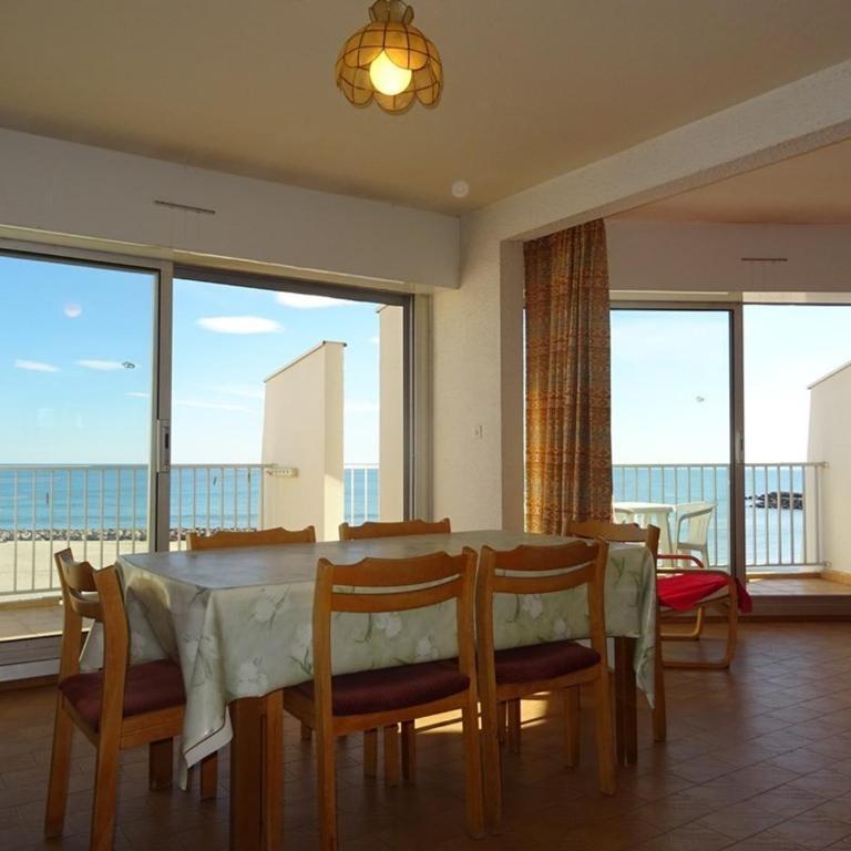 Palavas F2 cabine dernier étage, double terrasse, parking privé - Appartement 1 Chambre - 3
