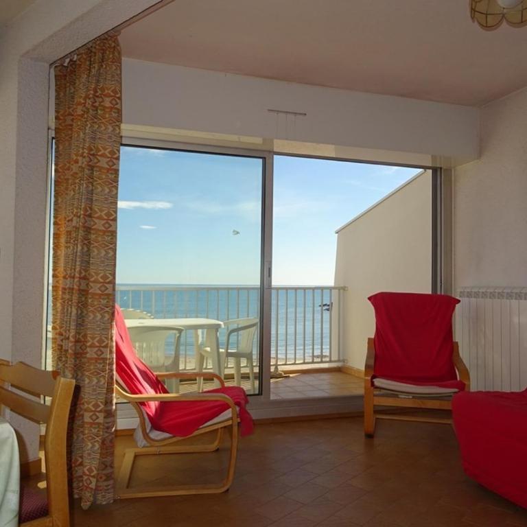 Palavas F2 cabine dernier étage, double terrasse, parking privé - Appartement 1 Chambre - 5