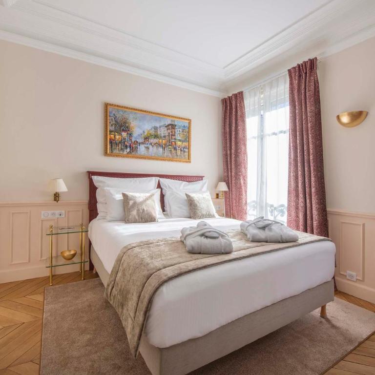 LE BEAU MARAIS - Luxury Apartments, AIR COND, LIFT - Deluxe Queen Studio AMBRE - 8