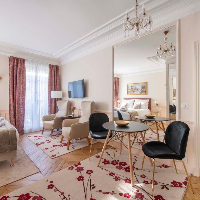 LE BEAU MARAIS - Luxury Apartments, AIR COND, LIFT - Deluxe Queen Studio AMBRE - 7