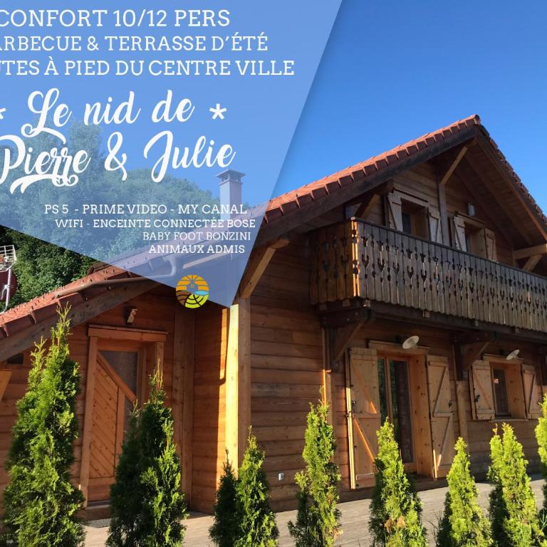 ⁂⁂ LE NID DE PIERRE & JULIE [CLEDICIHOME] 2 pas du centre ville / SPA & TERASSE AMENAGEE ⁂⁂ - Chalet - 1