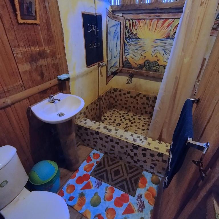 Hostal Camping Sin Fronteras Mompiche - Habitación Doble con baño privado - 1 o 2 camas - 2