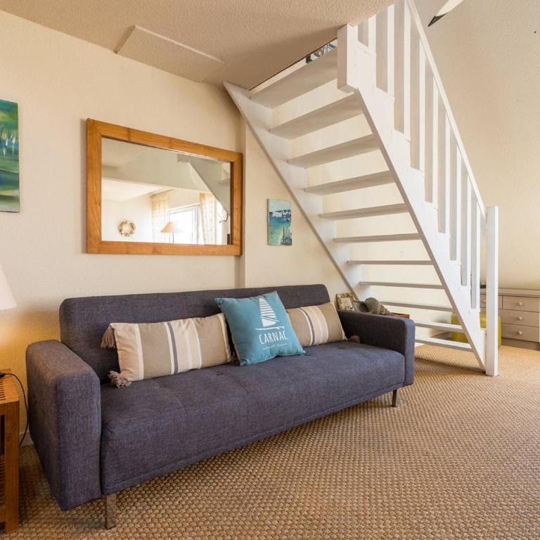 Appartement duplex 55m² à Carnac - 4 pers, WiFi, proche plage et Thalasso, parking inclus - FR-1-477-35 - Appartement (5 Adultes) - 4