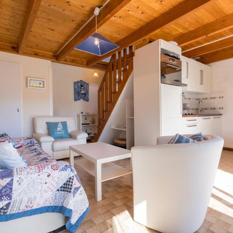 Carnac : Maison calme 2 pièces, 4 pers, Wifi, Animaux admis - FR-1-477-106 - Villa - 3