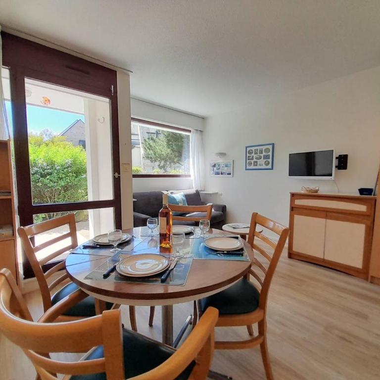 Carnac: Studio Cabine 28m², Piscine, Animaux Acceptés - FR-1-477-186 - Studio - 3