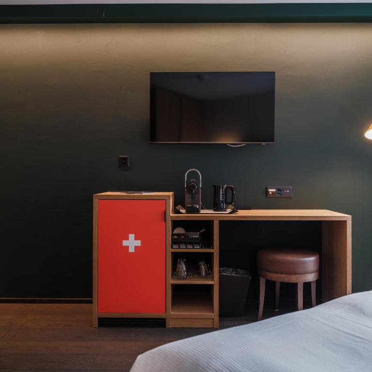 National Zermatt - Matterhorn Views, Sunnegga Gateway & SPA - Deluxe Doppelzimmer - 2