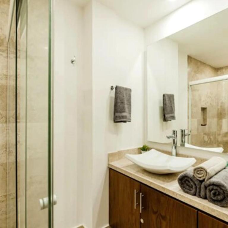 Apartamento Vacacional en Cancún con Piscina - Two-Bedroom Apartment - 18