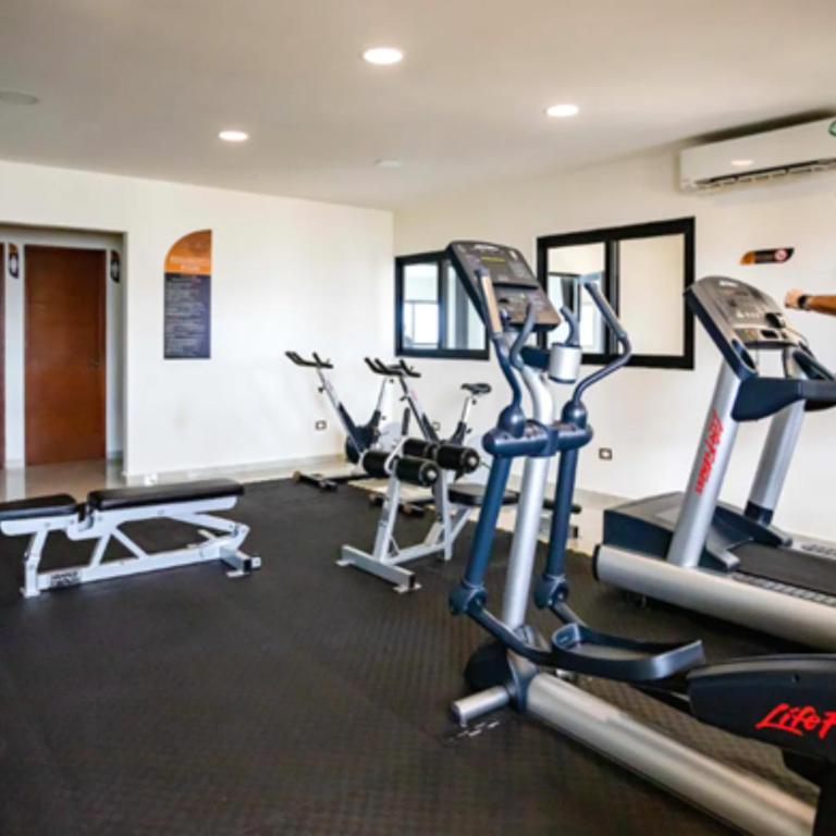 Apartamento Vacacional con Piscina en Cancún - Two-Bedroom Apartment - 11