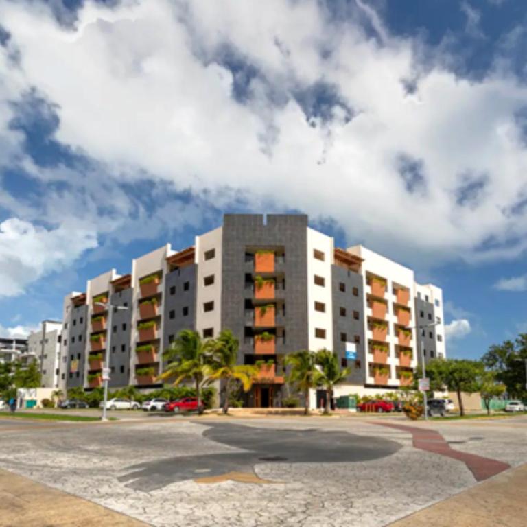 Apartamento Vacacional con Piscina en Cancún - Two-Bedroom Apartment - 9