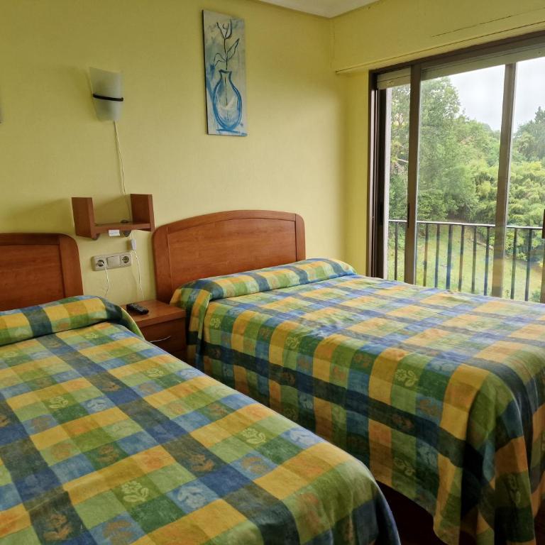 Pensión Tximistarri - Auto Check-in - Habitación Doble con baño compartido - 2 camas - 3