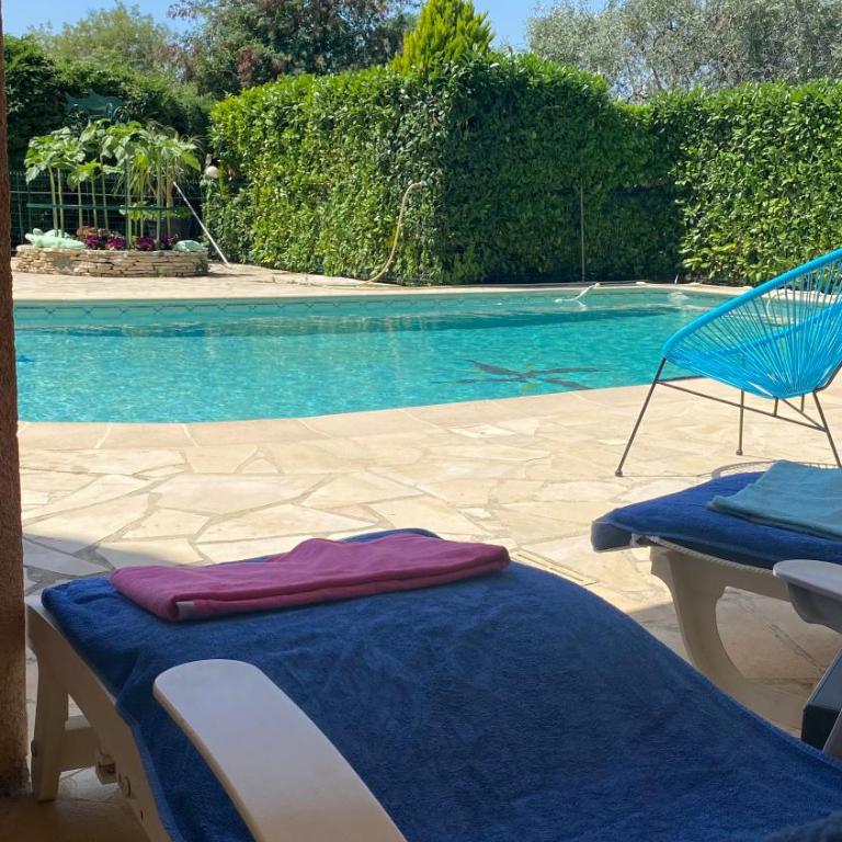 2 pièces dans villa avec piscine & parking -Cannes à 10 mns - Apartamento de 1 dormitorio - 8