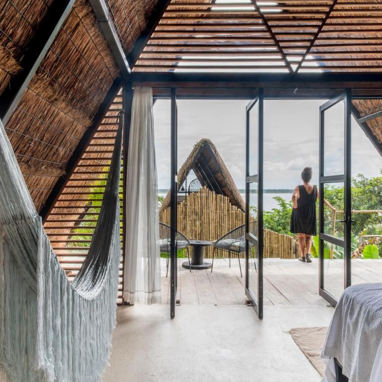 Azul Nomeolvides Bacalar - Guests Only - King Room with Partial Lake View - 5