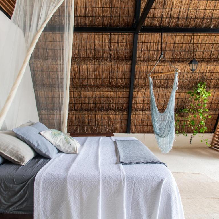 Azul Nomeolvides Bacalar - Guests Only - Triple Room with Garden View - 8