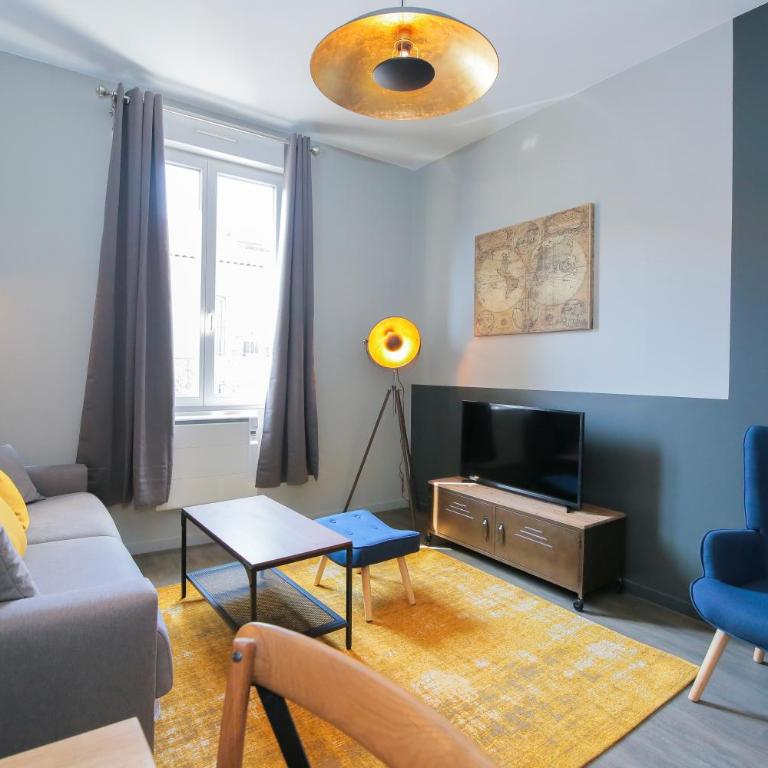 L'Eléphant, T2 hypercentre chic et cosy, Wifi par SOVALFI - Appartamento con 1 Camera da Letto - 17