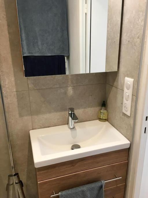 Bel appartement vue mer centre-ville, face plage - Appartement 2 Chambres - 24