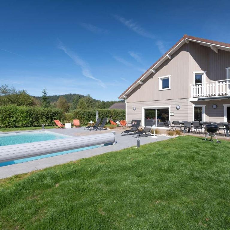 Chalet du Bien-être 15p. Piscine,Spa, Hammam,Pétanque,Basket - Chalet Supérieur - 28