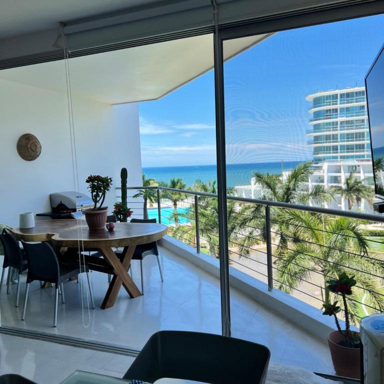 Frente al mar con dos terrazas en la mejor ubicación entre Nuevo Vallarta y Bucerias - Apartamento Estudio con vistas al mar - 9