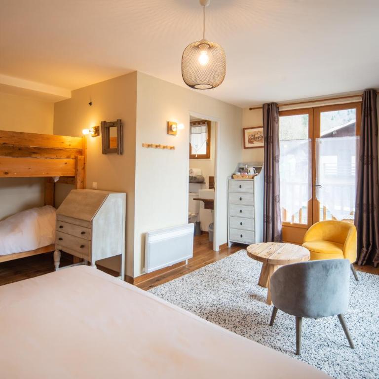 Maison Caramel - Vierbettzimmer mit Bergblick - 12