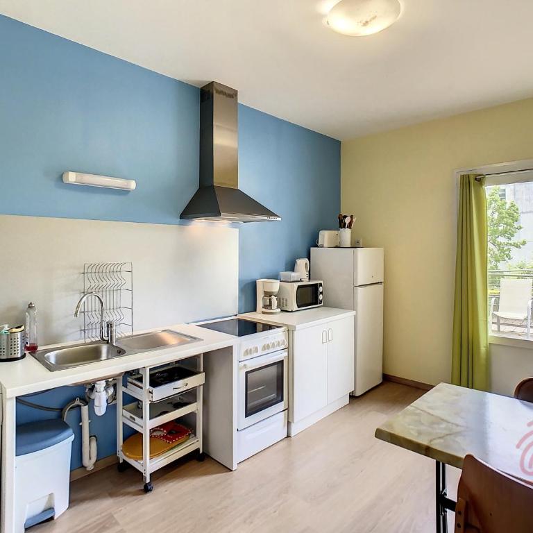 Charmant F2 climatisé avec terrasse, proche Thermes, parking privé, animaux acceptés - FR-1-451-163 - Appartamento con 1 Camera da Letto - 3