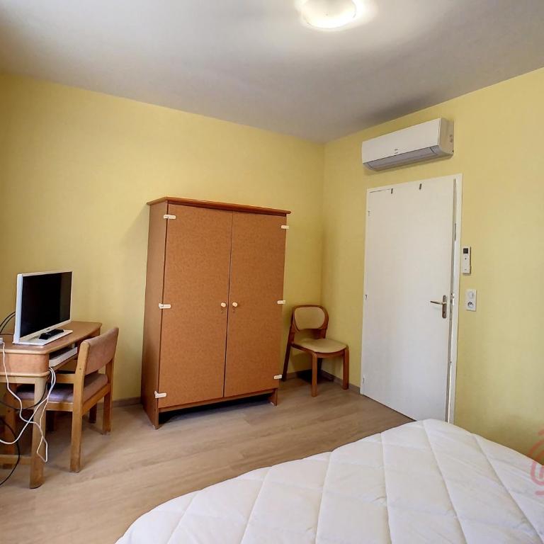 Charmant F2 climatisé avec terrasse, proche Thermes, parking privé, animaux acceptés - FR-1-451-163 - Appartamento con 1 Camera da Letto - 10
