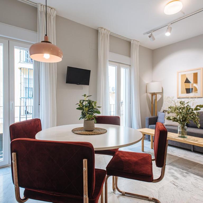 Guadalquivir Terrace Suite Apartments - Apartamento de 1 dormitorio con terraza común - 11
