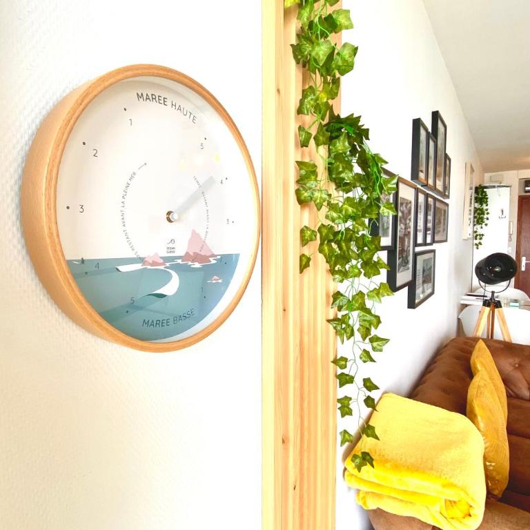 - L'IROIZH - CONCARNEAU - VUE MER PANORAMIQUE - STUDIO STANDING PLAGE DES SABLES BLANCS - PARKING - DRAPS & SERVIETTES INCLUS - NEAR THALASSOTHERAPY - Wifi - - Apartment mit 1 Schlafzimmer - 20