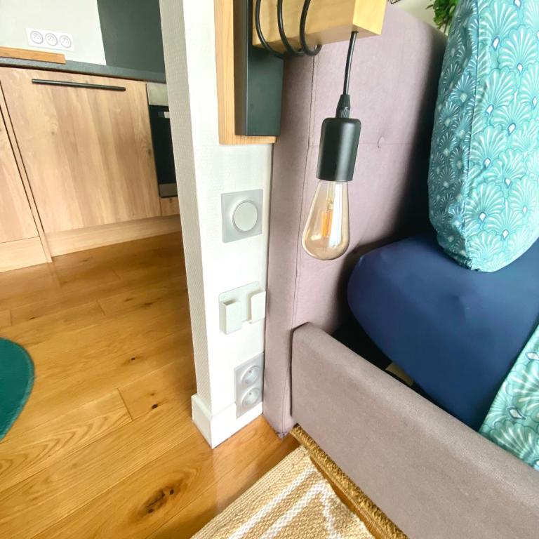 - L'IROIZH - CONCARNEAU - VUE MER PANORAMIQUE - STUDIO STANDING PLAGE DES SABLES BLANCS - PARKING - DRAPS & SERVIETTES INCLUS - NEAR THALASSOTHERAPY - Wifi - - Apartment mit 1 Schlafzimmer - 24