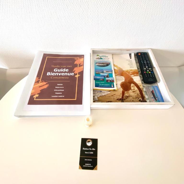 - L'IROIZH - CONCARNEAU - VUE MER PANORAMIQUE - STUDIO STANDING PLAGE DES SABLES BLANCS - PARKING - DRAPS & SERVIETTES INCLUS - NEAR THALASSOTHERAPY - Wifi - - Apartment mit 1 Schlafzimmer - 18